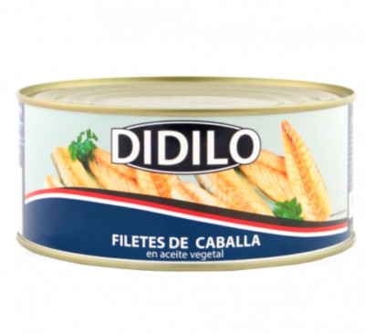 CABALLA EN ACEITE LATA 1 k