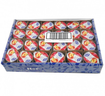 MERMELADA DE MELOCOTON EXTRA 25 gr (HERO)